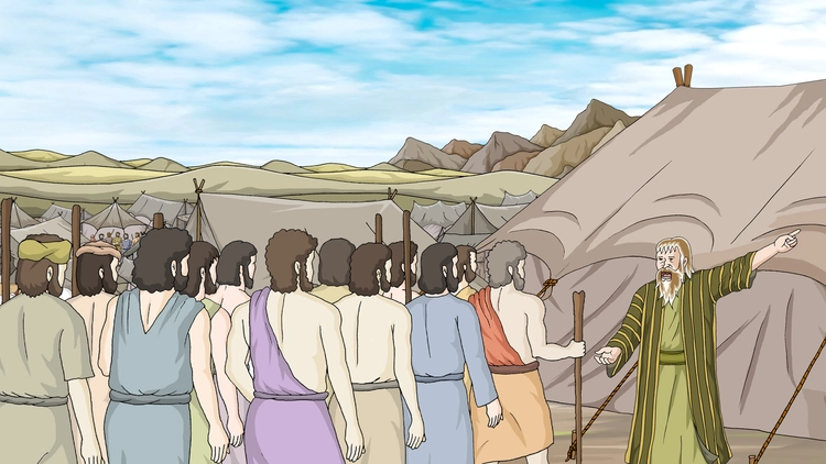 28. Moses Sends 12 Spies