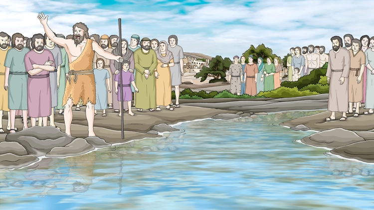 40. John the Baptist & Jesus is Baptized