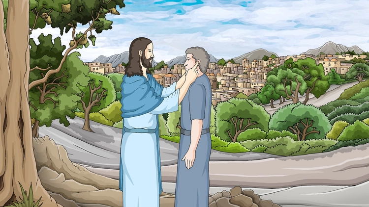 54. Jesus Heals Deaf Man