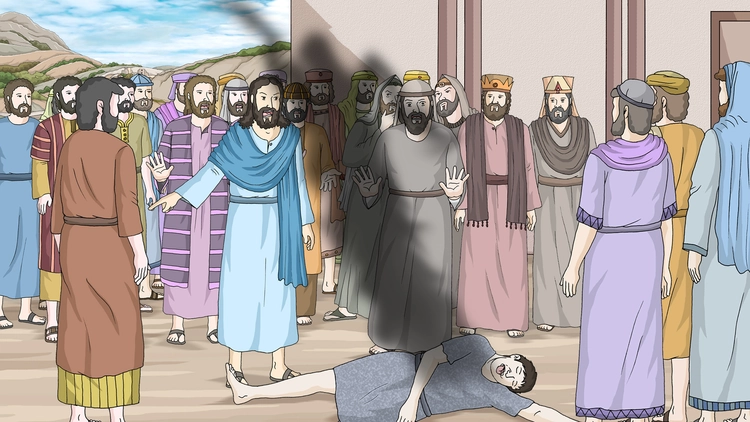 56. Jesus Heals Son with Deaf Spirit