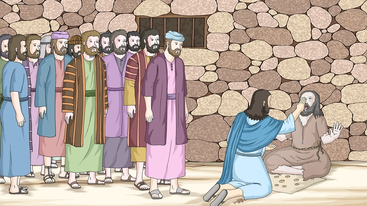 59. Jesus Heals Blind Man
