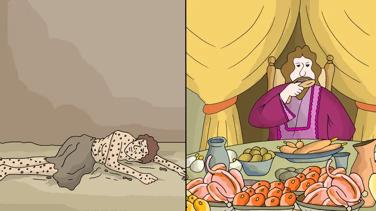 63. Poor Lazarus & Rich Man