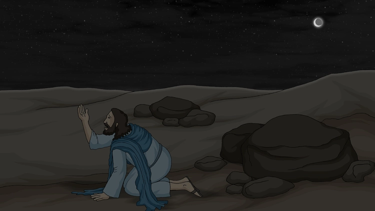 69. Jesus Pray Garden