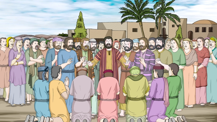 82. Seven Deacons Appointed to Feed the Church