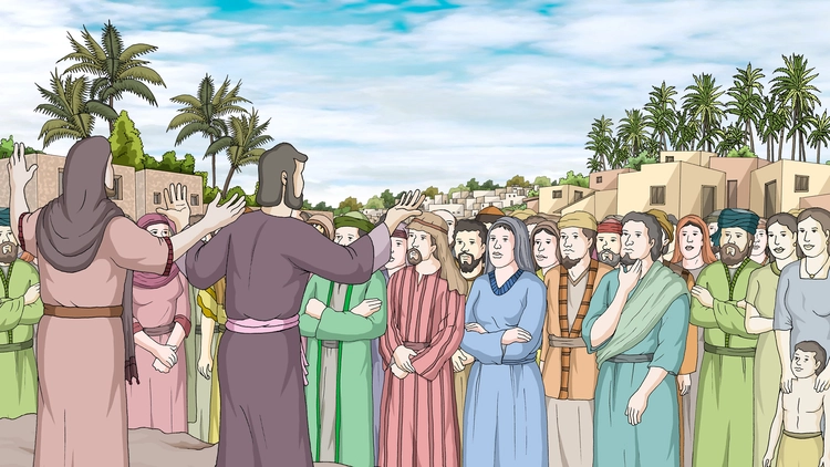 90. Paul and Barnabas Preached about Jesus